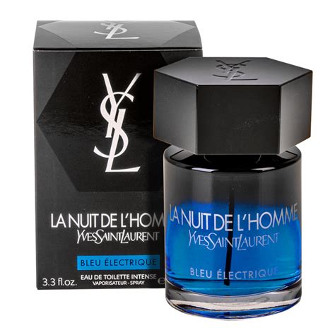 'bleu électrique' la nuit de l'homme ysl|la nuit de l'homme discontinued.